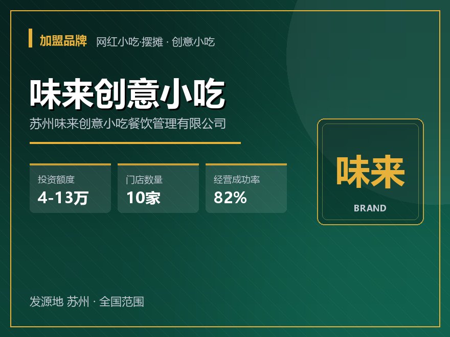 味来创意小吃