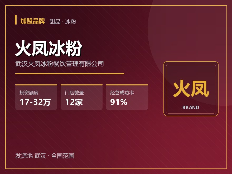 火凤冰粉
