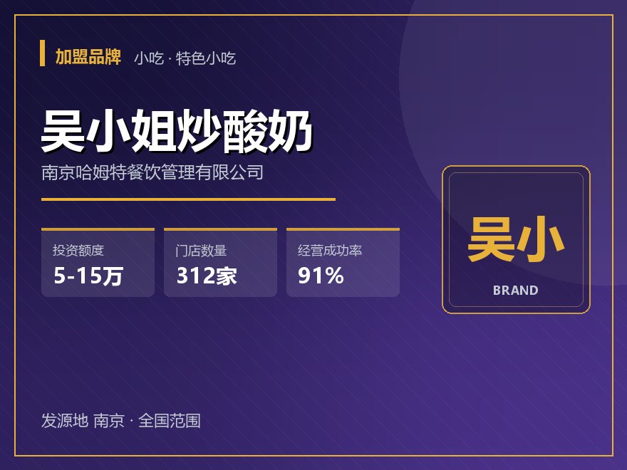 吴小姐炒酸奶