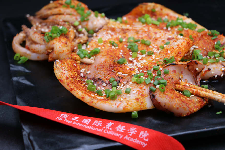 铁板鱿鱼培训